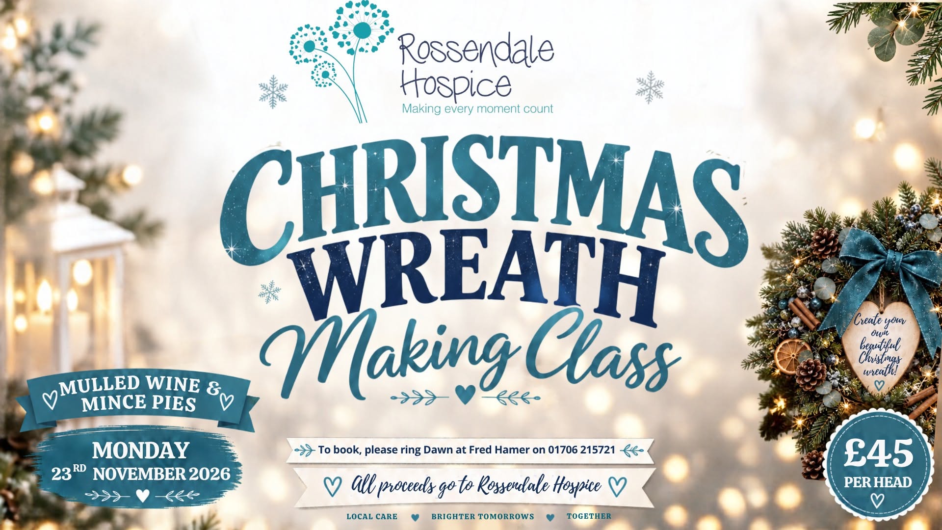 Christmas Wreath Making Class