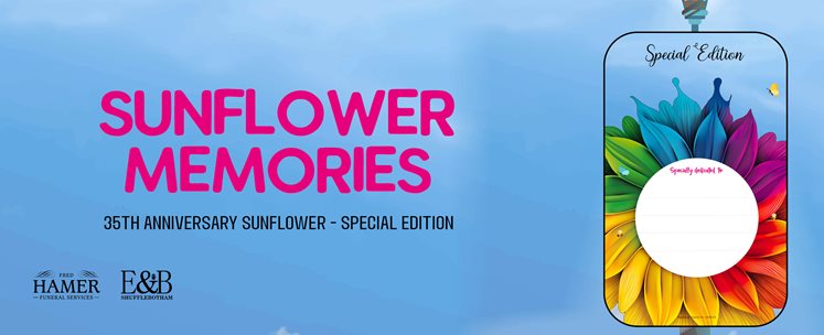 Sunflower Lamppost - 35th Edition