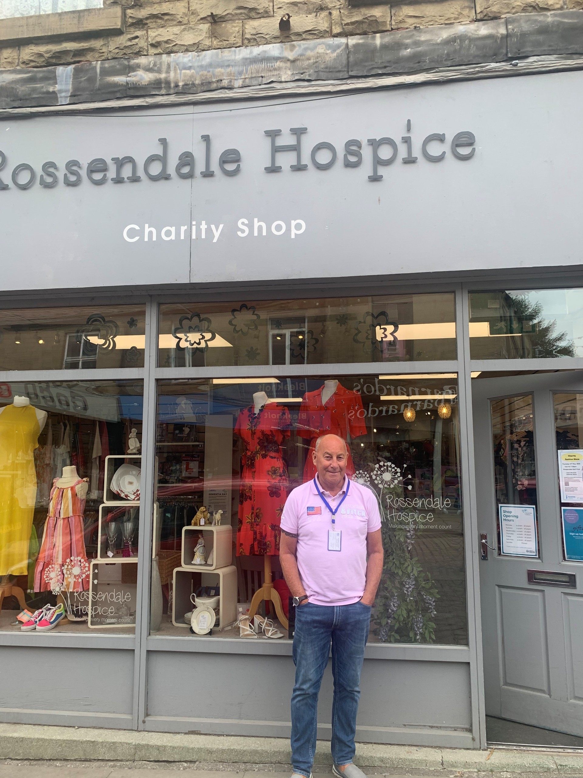 Volunteers at Rossendale Hospice