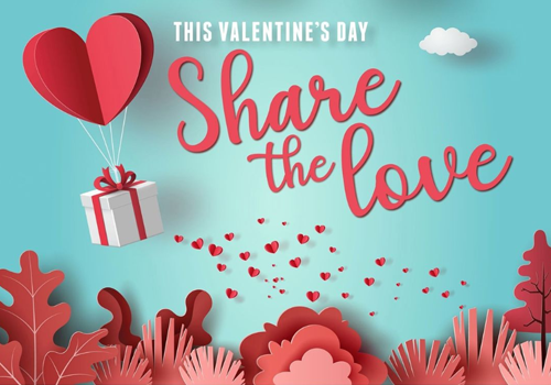 Share the Love this Valentine's Day